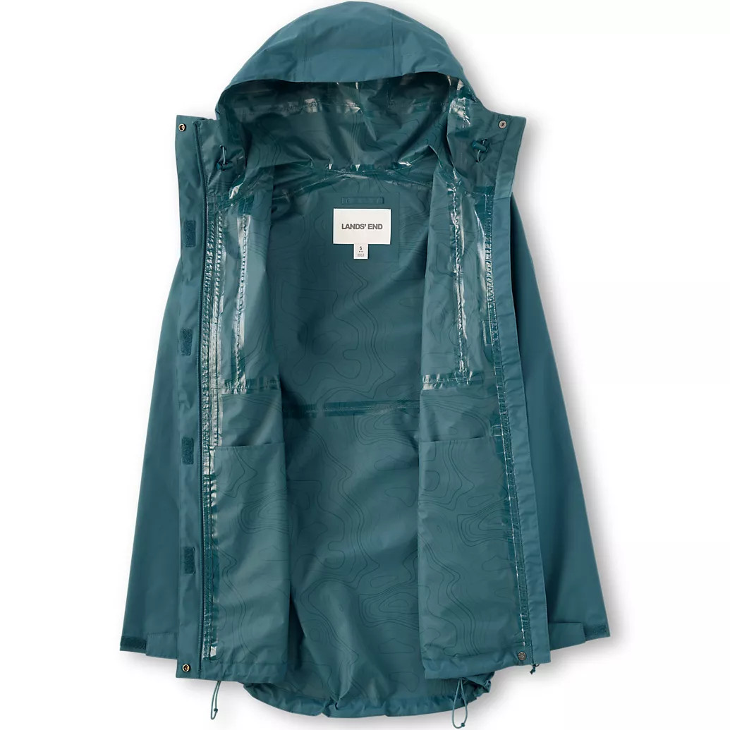 Women's Waterproof Raincoat | Lands' End (US)