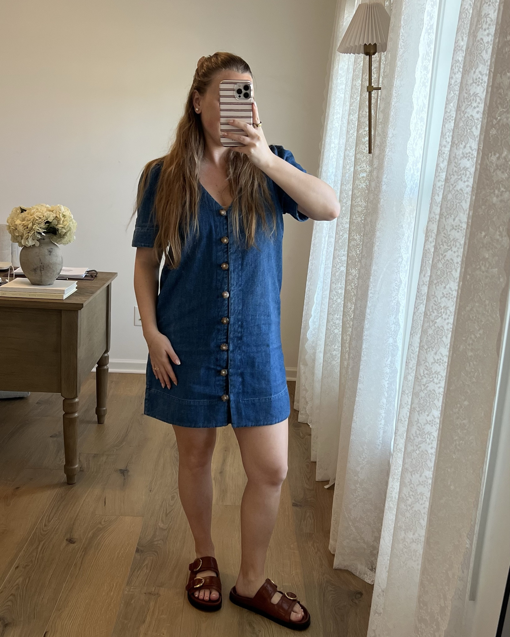 bump friendly denim dress from Sezane! 

#LTKStyleTip #LTKBump #LTKSeasonal