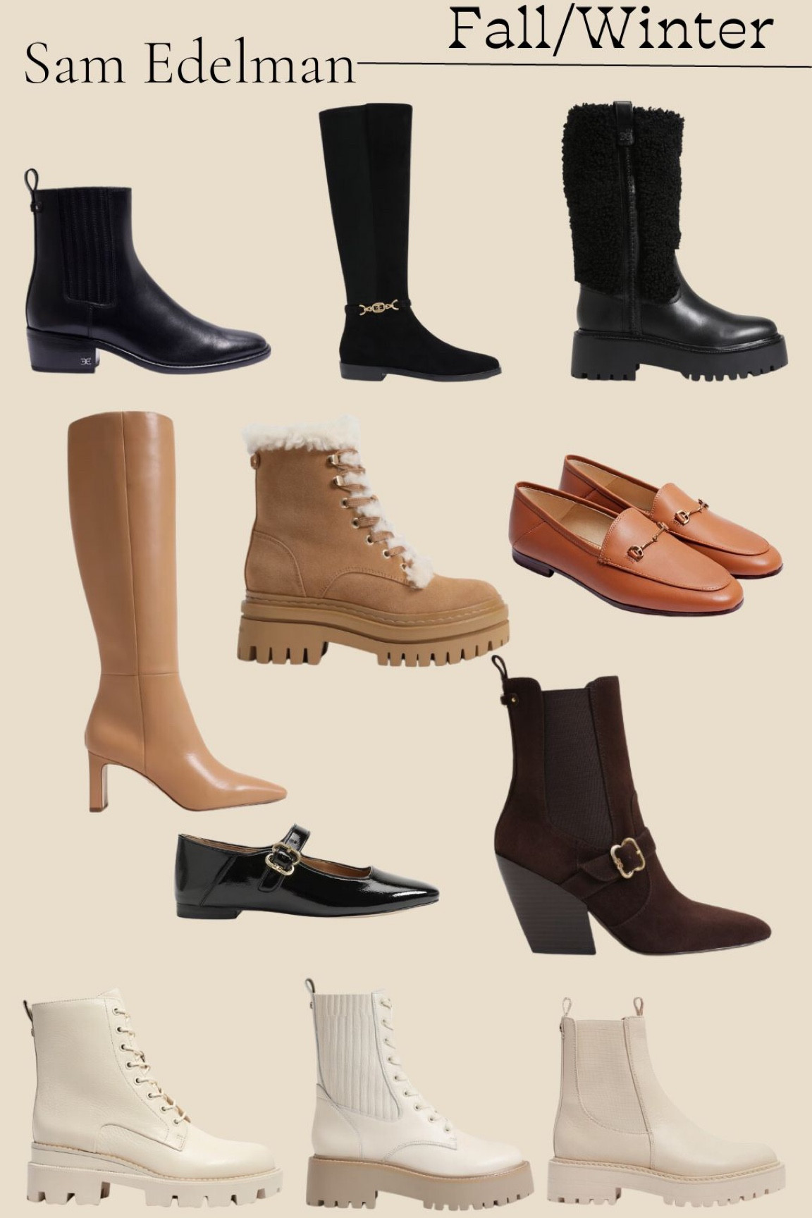 Fall and winter staple boots and shoes from Sam Edelman. They are always TTS for me and last me years. Quality is amazing. 



#LTKHalloween #LTKworkwear #LTKshoecrush