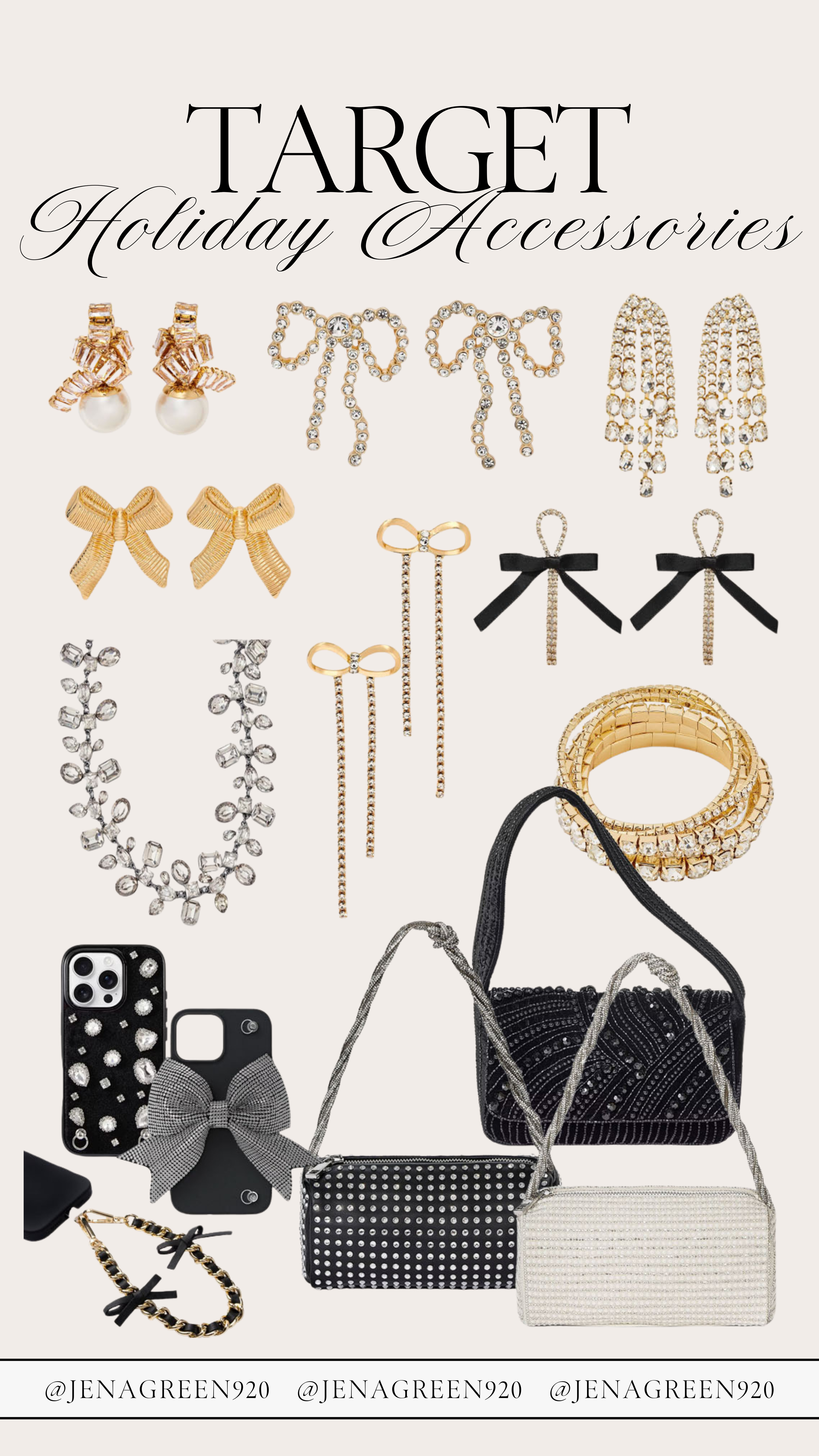 Target Holiday Accessories | Target Christmas Accessories | Target Christmas Fashion 

 #LTKHoliday #LTKSeasonal #LTKFindsUnder100