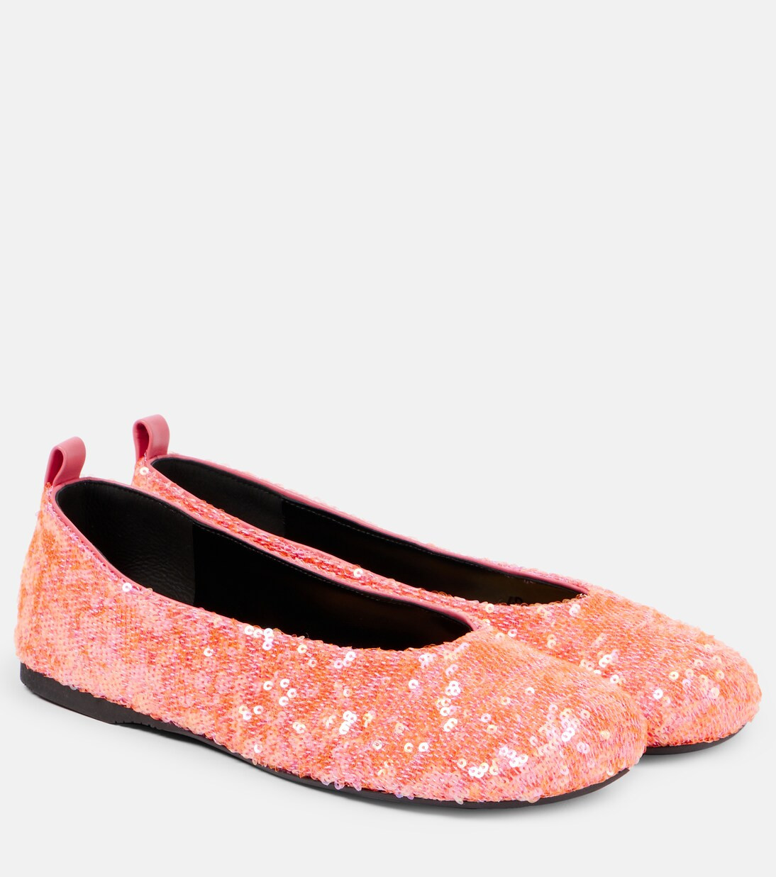 Sequined ballet flats | Mytheresa (UK)