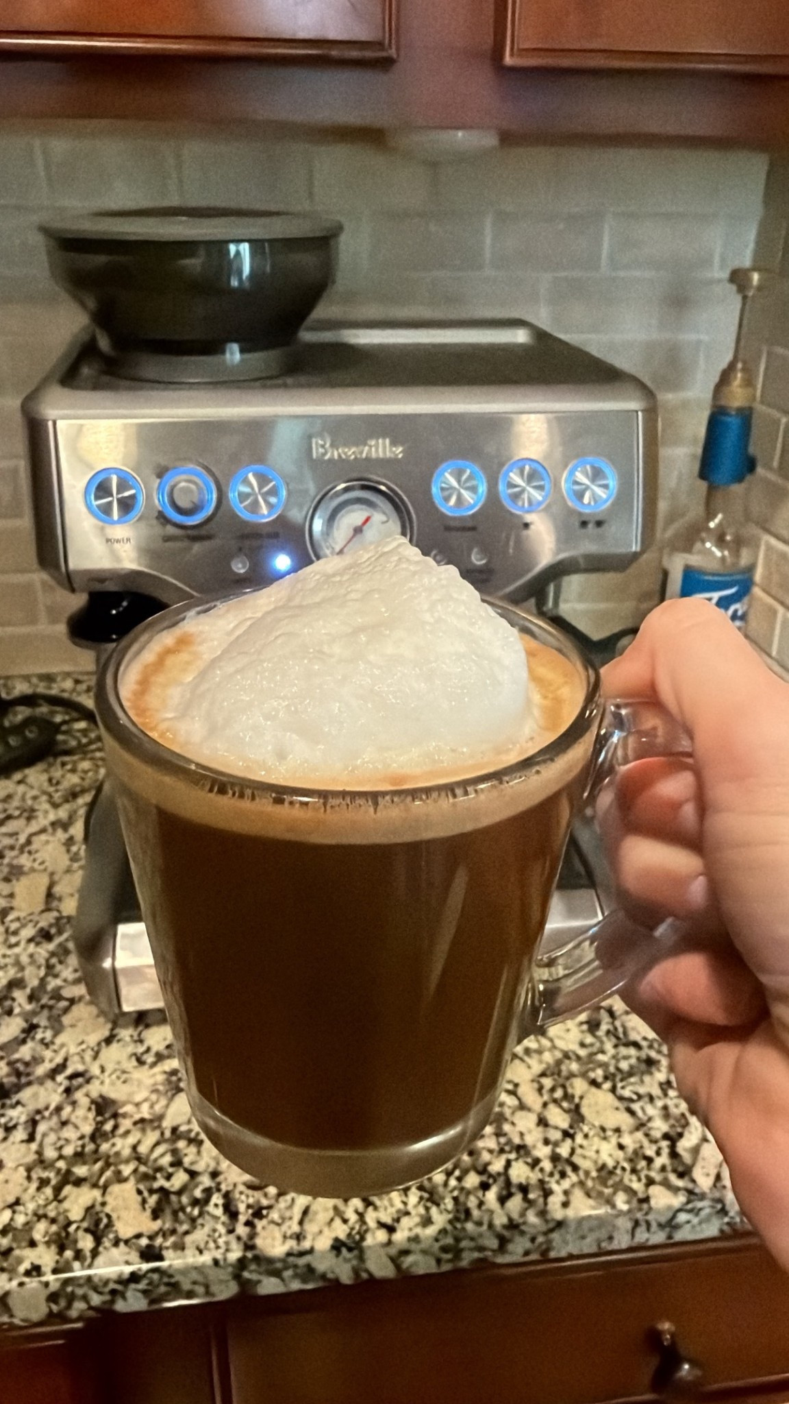 Much needed latte this morning! One of my biggest mom hacks is to invest in an espresso machine for good coffee at home! 

#LTKmomlife #LTKselfcare #LTKdayinmylife