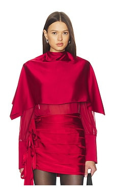 ET OCHS Aurelia Top in Lipstick Red from Revolve.com | Revolve Clothing (Global)