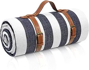 sapsisel 80”x 80” Picnic Blanket Extra Large, Waterproof and Foldable Beach Blanket, 3-Layer ... | Amazon (US)