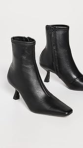 Loeffler Randall Women's Thandy Curved Heel Ankle Boots | Amazon (US)