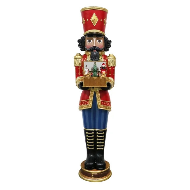 Member's Mark 6' Pre-Lit Grand Nutcracker with Music Box | Sam's Club