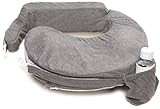My Brest Friend Deluxe Nursing Pillow for Comfortable Posture, Evening Grey | Amazon (US)