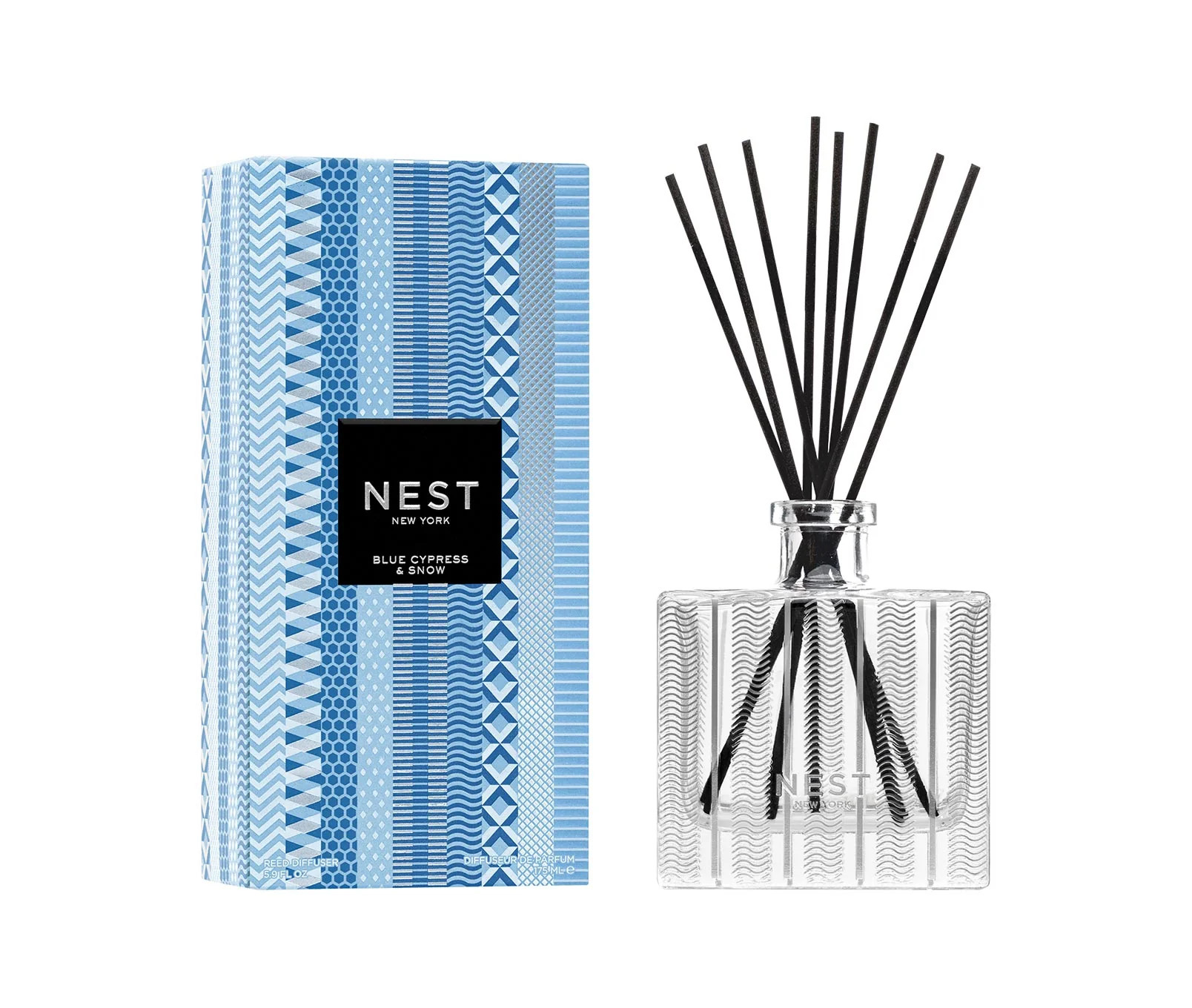 Blue Cypress &amp; Snow Reed Diffuser | NEST Fragrances