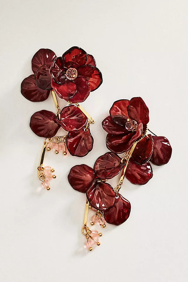 Floral Drop Earrings | Anthropologie (US)