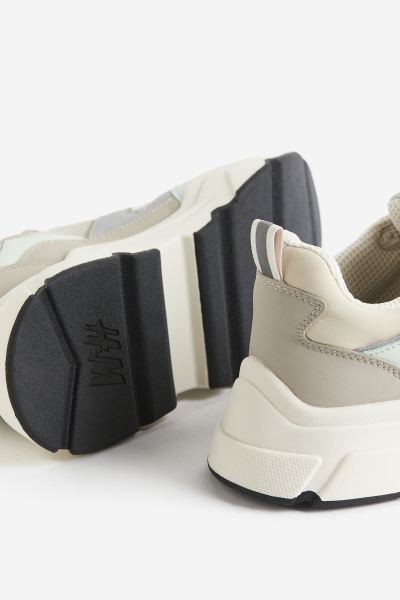 Chunky Sneakers - Light taupe - Ladies | H&M US | H&M (US + CA)