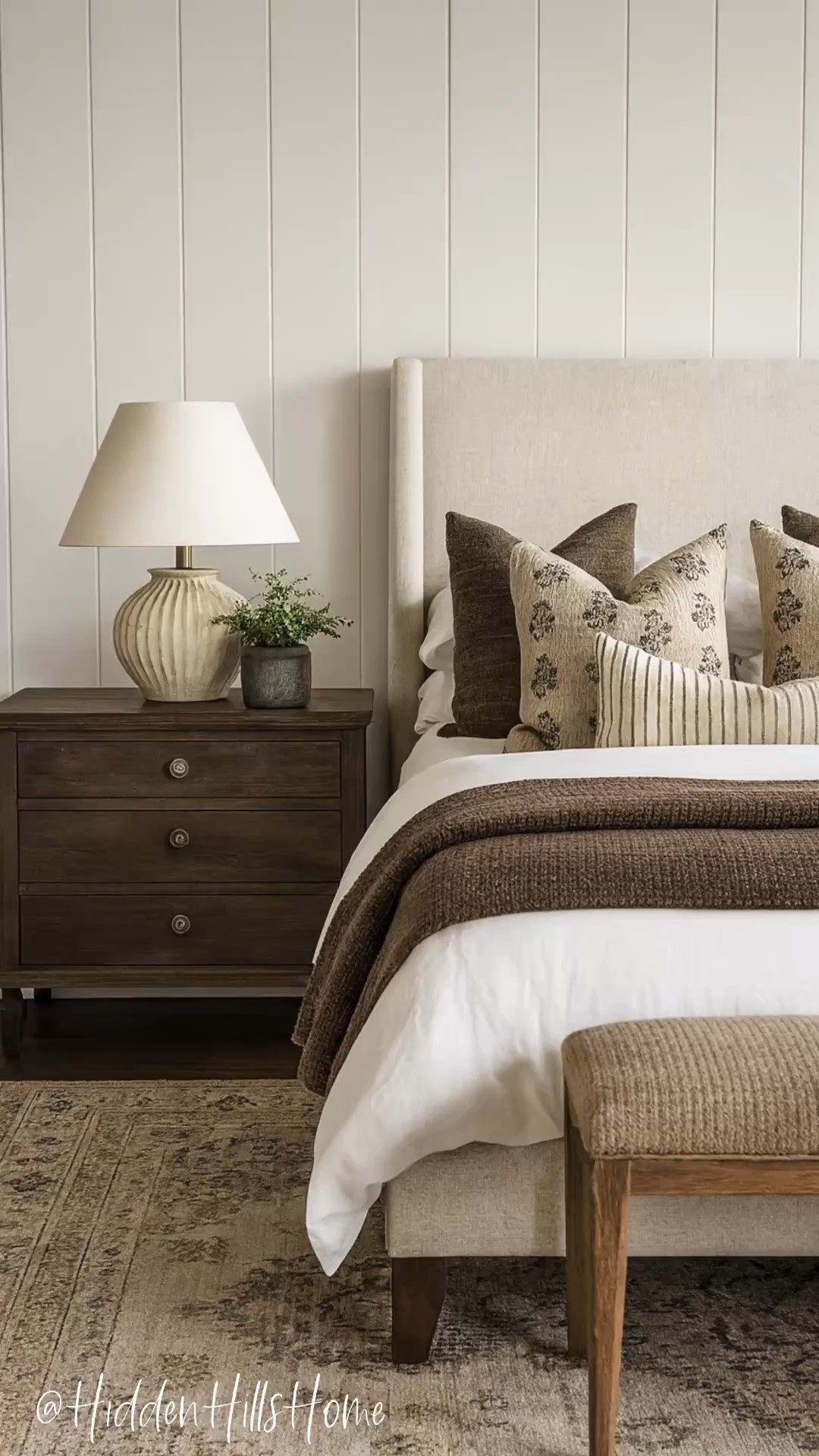 Bedroom decor, bedroom mood board, master bedroom design, Tilly bed on sale, home decor ideas #bedroom 
Wall color is SW Drift of Mist

#LTKHome #LTKSaleAlert #LTKSeasonal