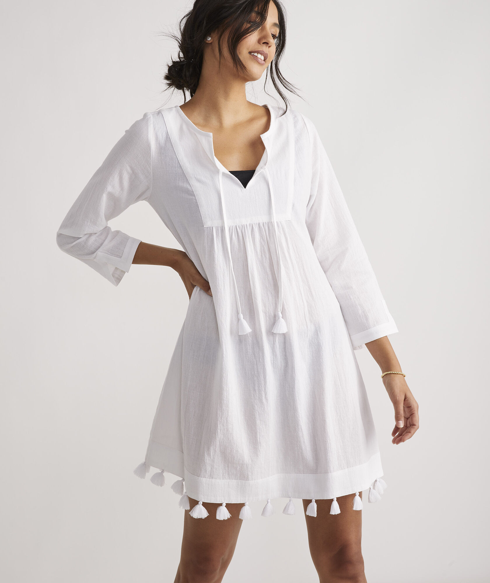 Tassel Tunic Cover-Up | vineyard vines