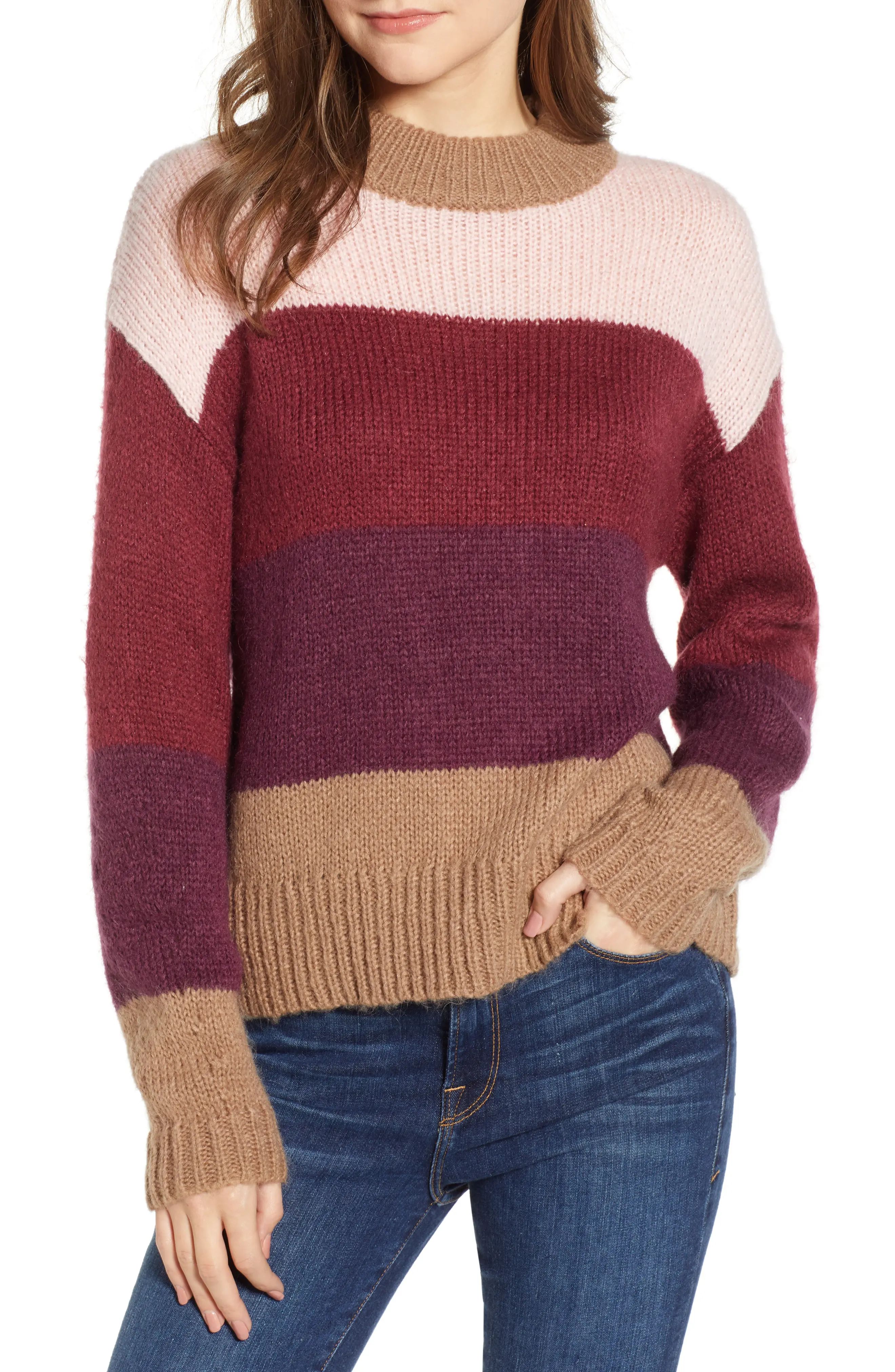 Rebecca Minkoff Kendall Stripe Sweater | Nordstrom