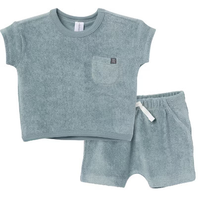 Modern Moments™ by Gerber Baby Boys' 2-Piece Shirt and Short Set | Target