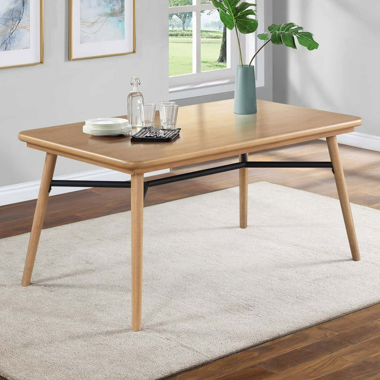 Better Homes & Gardens Springwood Dining Table, Light Honey | Walmart (US)