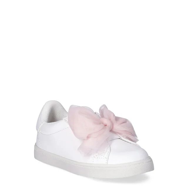 Wonder Nation Girl's Bow Sneakers | Walmart (US)