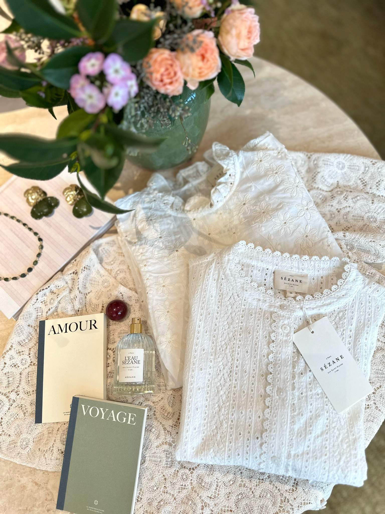 The most beautiful white lace blouses can be found at #sezane 😍😍😍

#LTKU