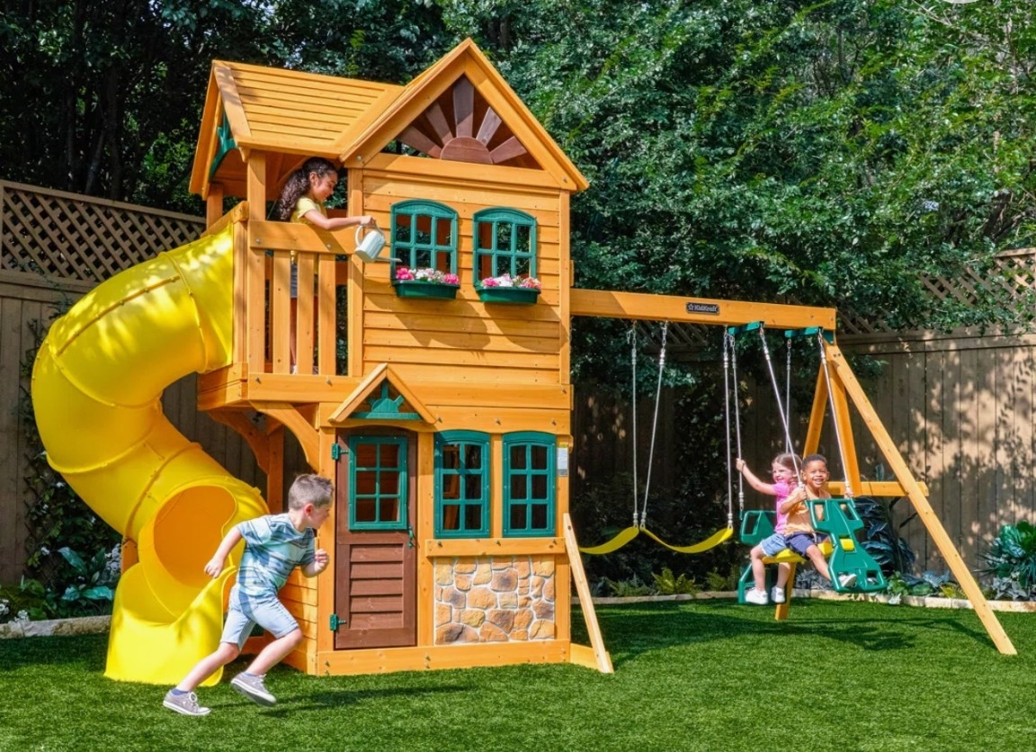 Closeout sale for swingset! We settled on this one for our daughter and great reviews! 

#LTKBaby #LTKKids #LTKSaleAlert