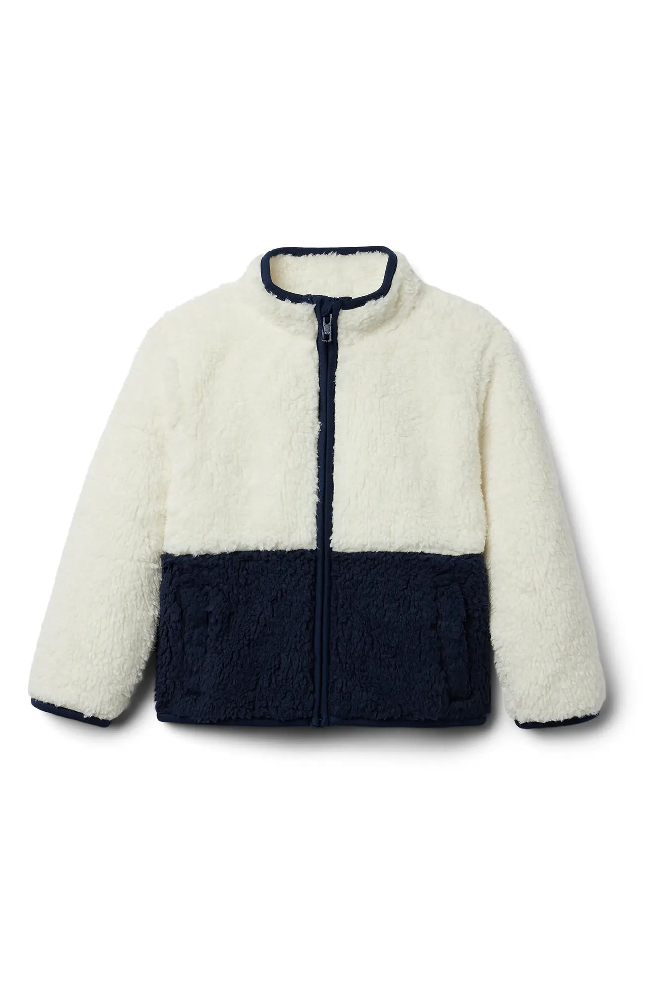 Janie and Jack Kids' Fleece Jacket in Multi Color at Nordstrom, Size 5-6 | Nordstrom