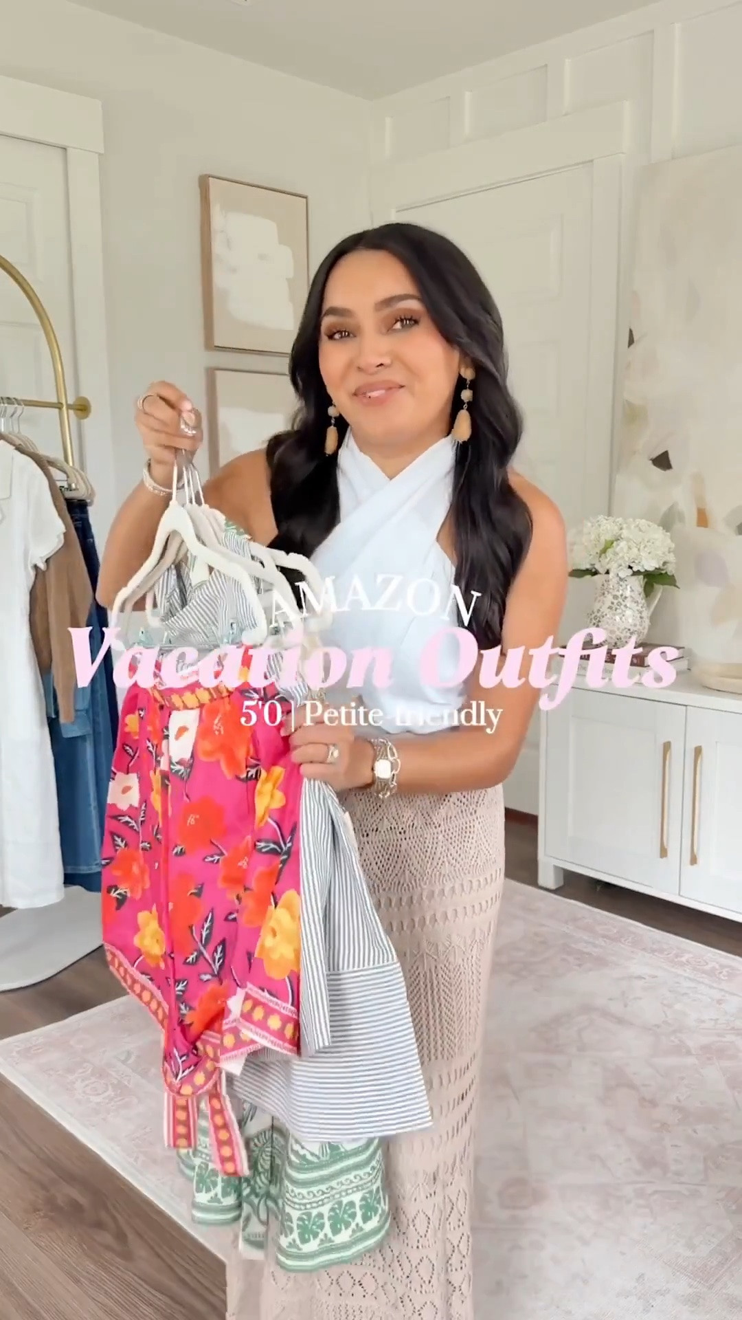 Amazon Prime Deals! Amazon Vacation Outfits!
For reference: I’m 5’0, petite, 32b bra size, and 2/26 in bottoms, pear shaped. 
*Everything I share is unaltered! TTS means true to size. Between size 5-6.5 in shoes

I’m wearing the smallest size in all the amazon pieces!
Clear heels size 5 TTS

#LTKgrwm #LTKSaleAlert #LTKPetite