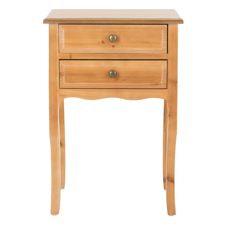 Joanna 2 - Drawer Solid Wood Nightstand | Wayfair North America