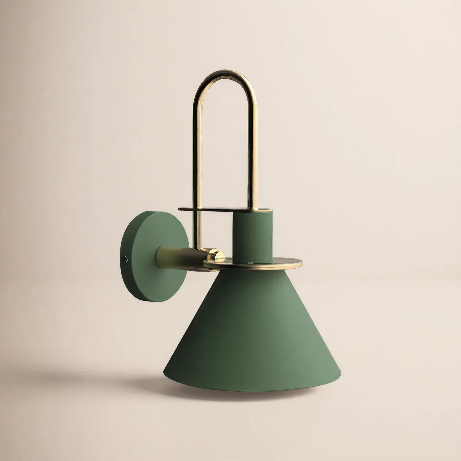 Jacoline 1-Light Dimmable Iron Armed Sconce | AllModern