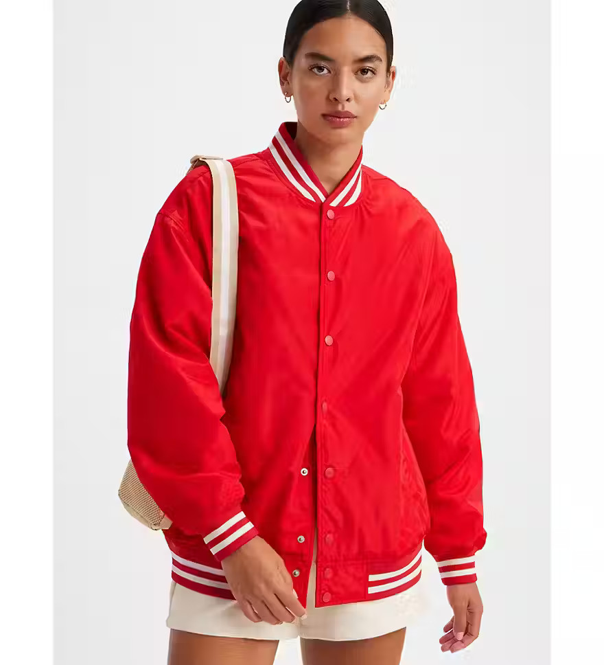Gold Tab™ Baseball Jacket - Red | Levi's® US | LEVI'S (US)