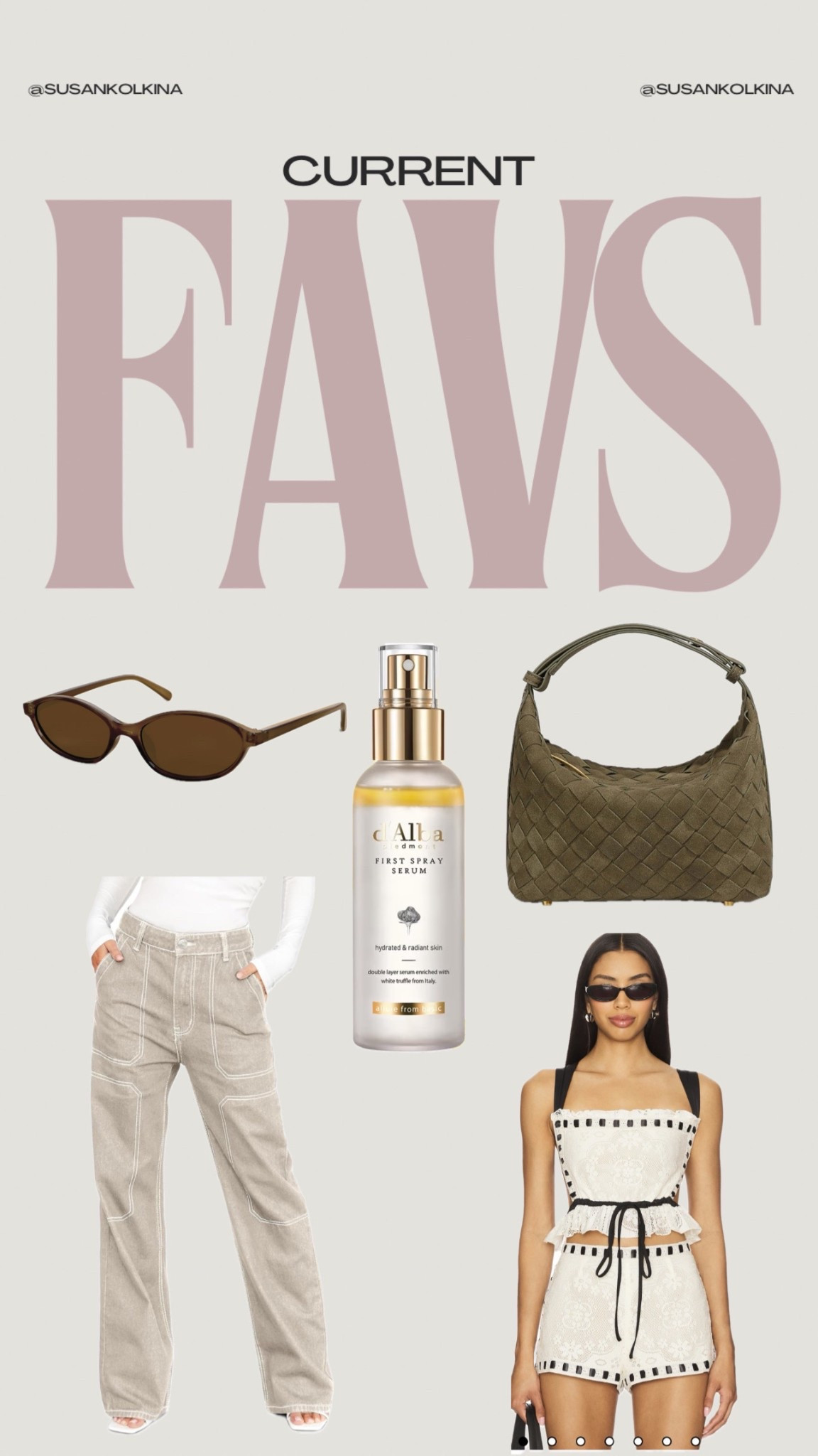 My current favs I’ve purchased! 🤍✨

#LTKSeasonal #LTKSummerEdit #LTKStyleTip