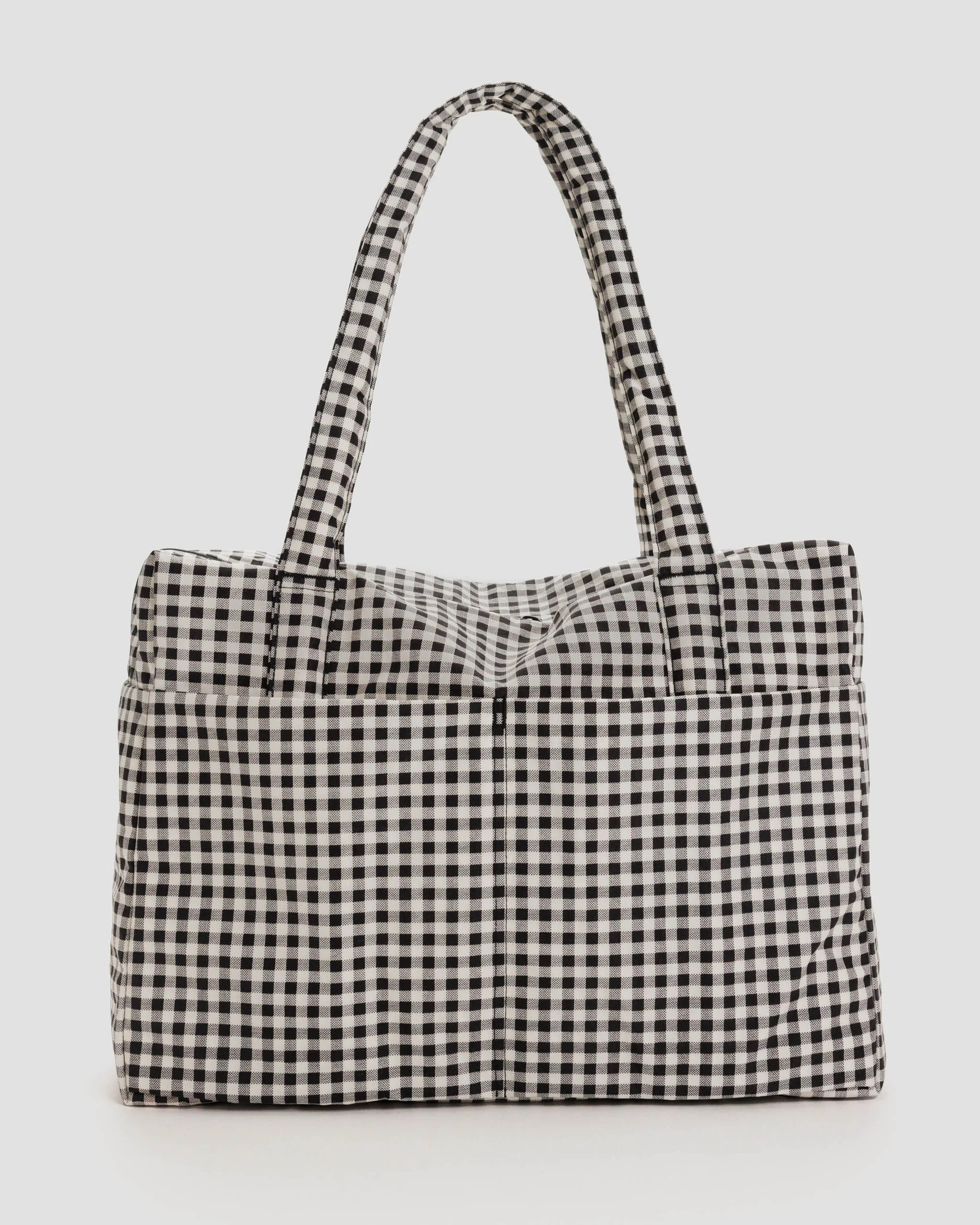 Cloud Carry-on : Black & White Gingham - Baggu | BAGGU