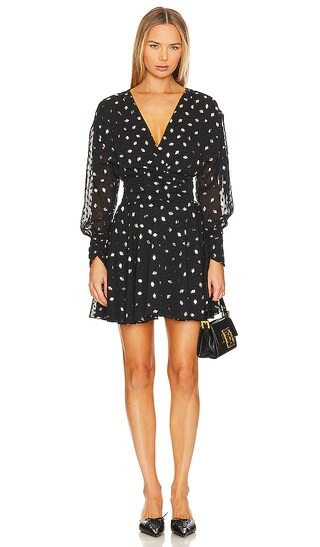 Davie Dress in Diamond Clip Dot | Revolve Clothing (Global)
