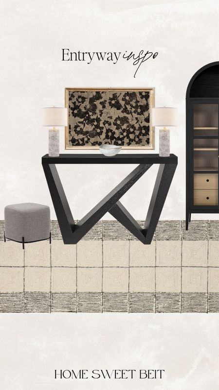 Entryway inspo, all from Amazon.





Accent stool, poor chair, wall art, table lamp, accent bowl, entryway table, entryway runner rug, accent large cabinet, Amazon home, Amazon furniture, Amazon home decor

#LTKStyleTip #LTKHome