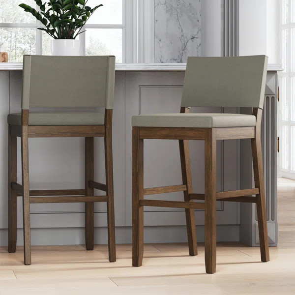 Linus 29" Bar Stool (Set of 2) | Wayfair North America
