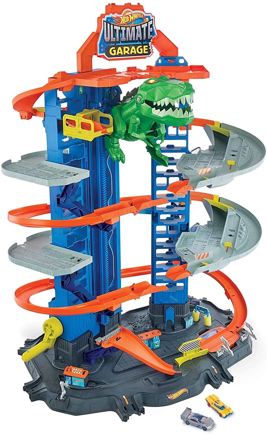 Hot Wheels City Ultimate Garage Track Set with 2 Toy Cars, Garage Playset Features Multi-Level Ra... | Walmart (US)