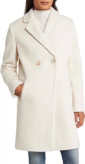 Bouclé Tweed Double Breasted Coat | Nordstrom