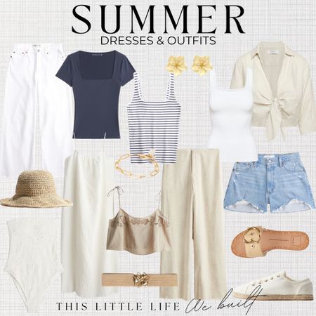 Summer Outfits / Floral Patterns / Summer Denim / Summer Handbags / Gold Jewelry / Summer Fragrance / Summer Sandals / Summer Flats / Summer Jackets / Neutral Sweaters / Neutral Wardrobe / Neutral Sandals / Summer Hats / Woven Bags / Summer Sunglasses / Summer Dresses / Sun Dresses / Linen Outfits / Linen Pants / Linen Tops / Abercrombie / Mango / Aritzia / H&M / Dolce Vita 

#LTKSeasonal #LTKStyleTip #LTKU