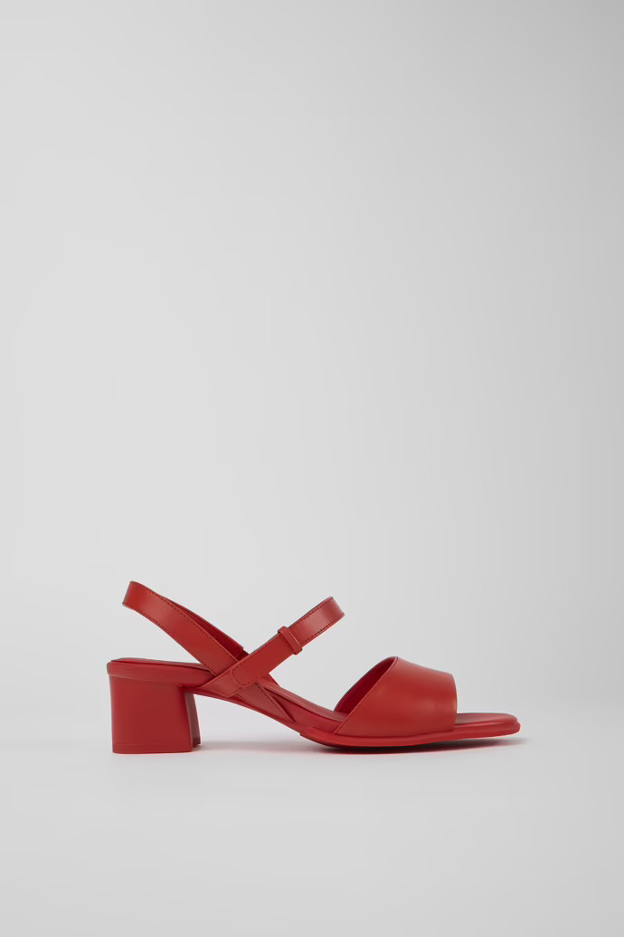 Red sandal for women | CAMPER US, CA, AU, LATAM