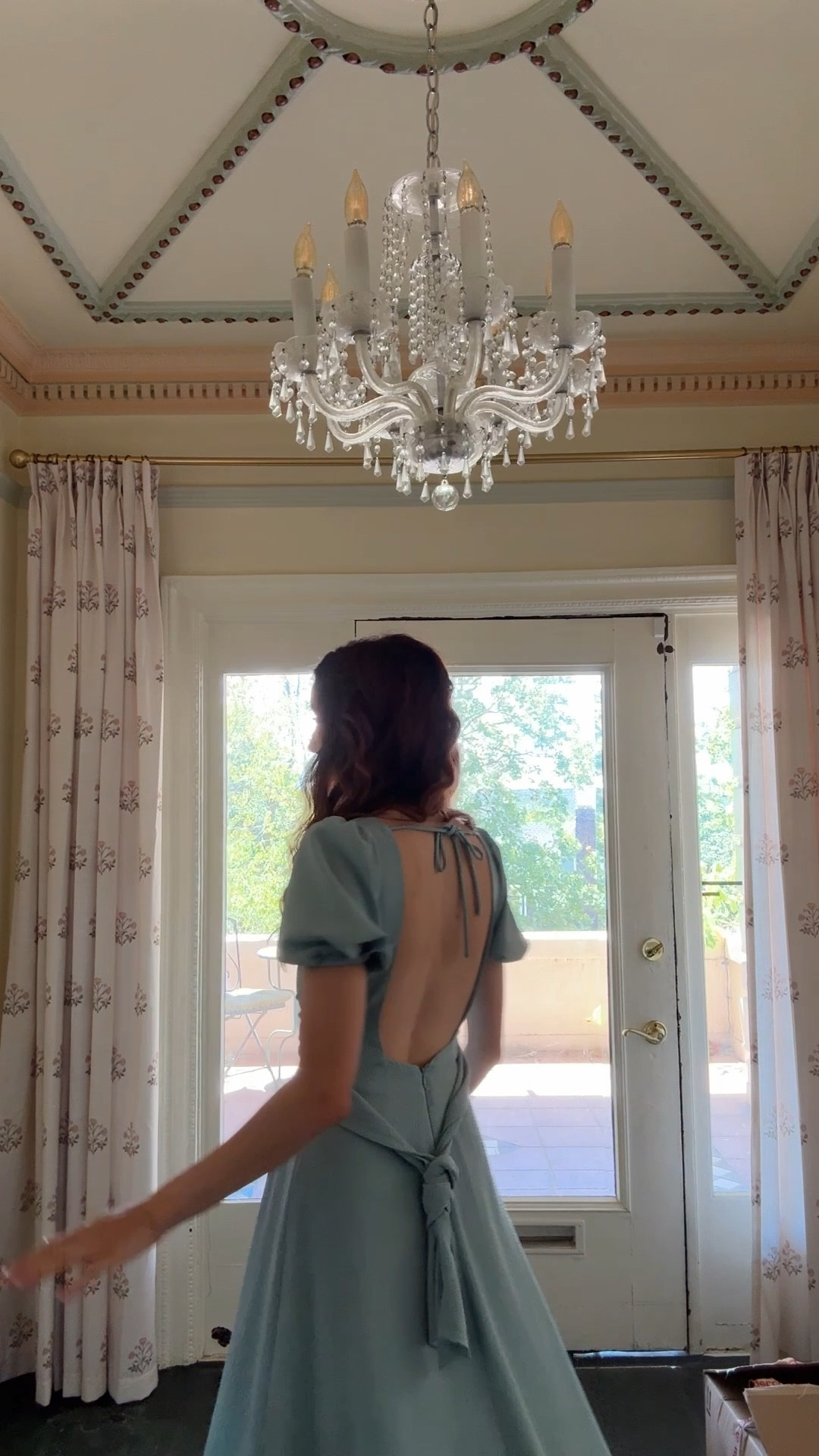 This baby blue open back dress is so comfy to wear! Would be great as a wedding guest dress, baby shower dress, etc. Love it! I’m wearing an XS for reference.

#LTKWedding #LTKStyleTip #LTKFindsUnder100