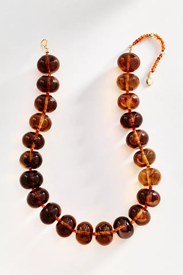 Joan Semi-Precious Beaded Necklace | Anthropologie (US)