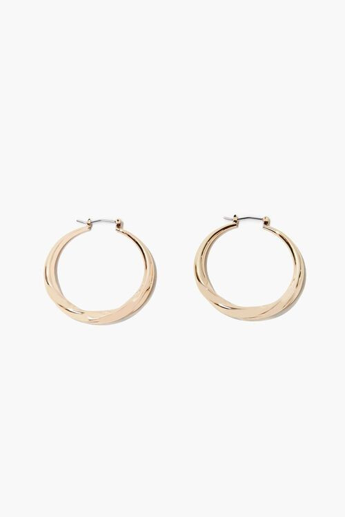 Twisted Hoop Earrings | Forever 21 (US)
