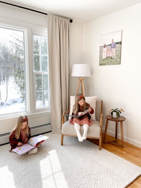 Neutral living room refresh with a cozy, braided wool rug. Check out this rug in their Presidents Day Sale!

#LTKfamily #LTKhome #LTKsalealert