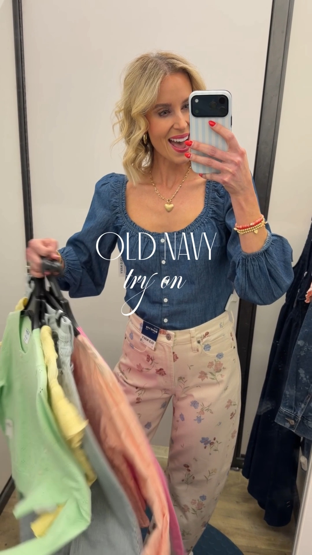 @oldnavy try on haul! So many cute spring looks and colors at Old Navy right now! A House of Colour spring dream! You’re going to be obsessed! 