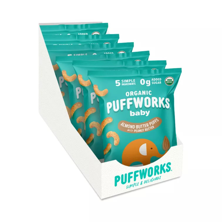Puffworks, Baby Puffs, Almond Butter | Thrive Market