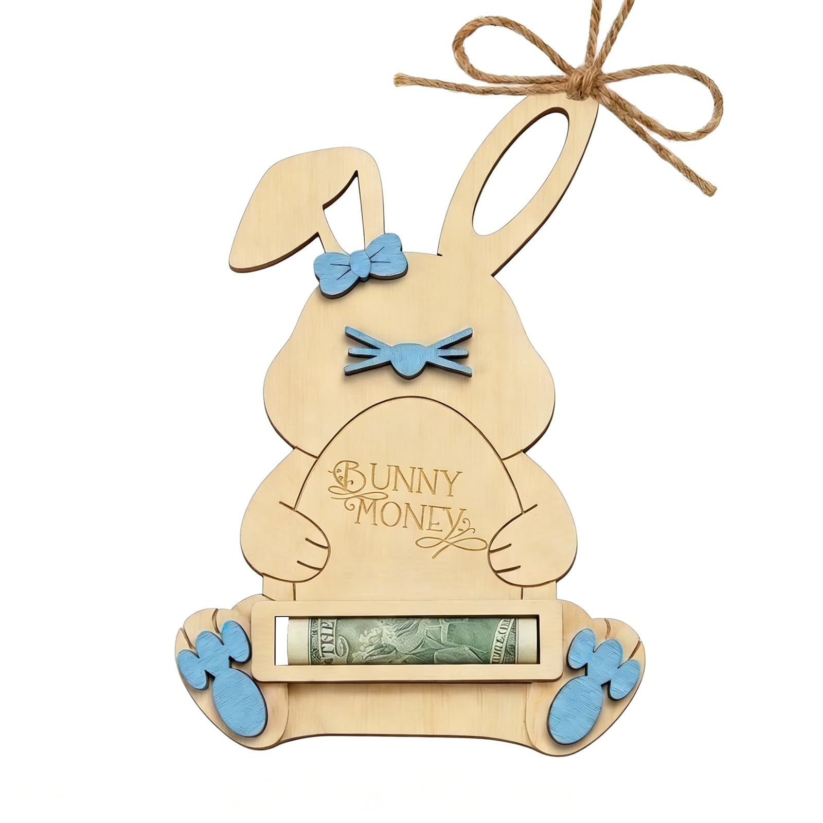 SMBLCE Easter Bunny Money Holder for Cash Gift, Easter Basket Stuffers Gift Card Holder Tags, Ide... | Amazon (US)