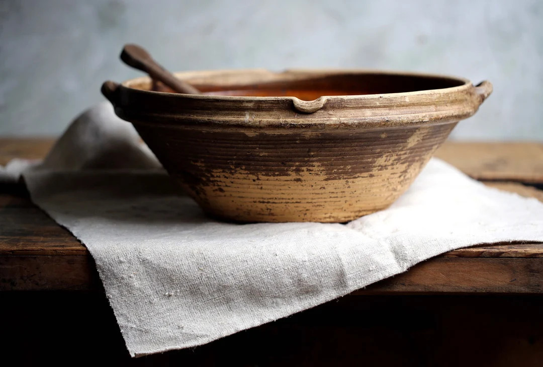 Antique Jatte De Creme French Hand Thrown Large Vintage Mixing - Etsy | Etsy (US)