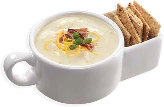 Soup and Cracker Mug or Cereal Bowl by Kitchen Gadgets, 12 fluid ounces | Amazon (US)