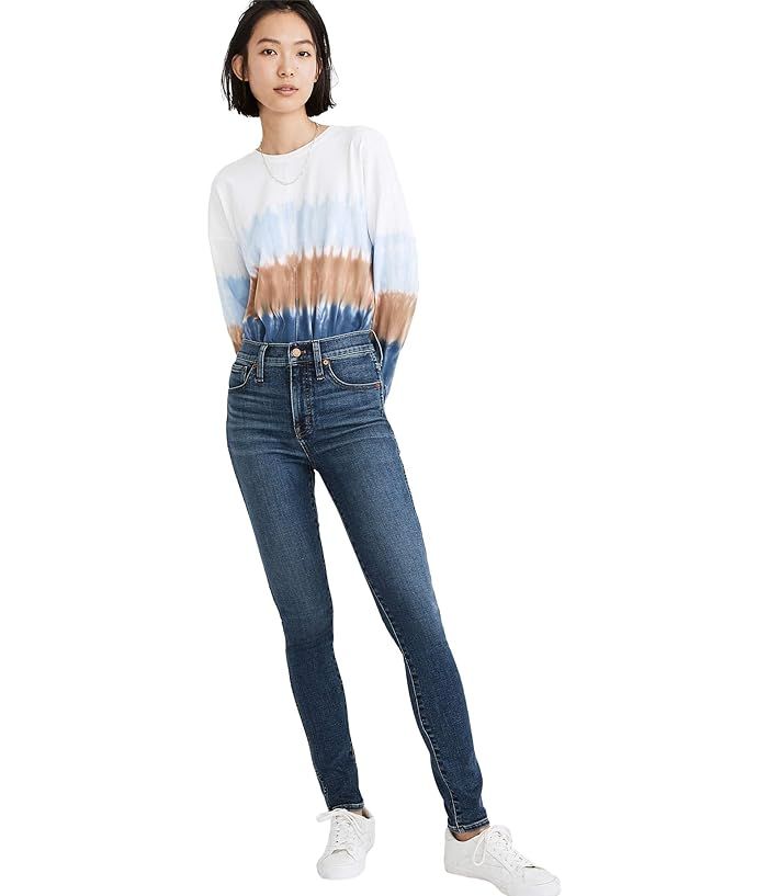 Madewell 10'' High-Rise Skinny Jeans in Cordell Wash: Heatrich Denim Edition (Cordell Wash) Women's  | Zappos