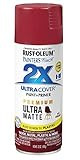 Amazon.com: 12 oz Rust-Oleum Brands 249087 Matte Clear Ultra Cover 2X Enamel Spray Paint Pack of ... | Amazon (US)