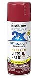 Amazon.com: 12 oz Rust-Oleum Brands 249087 Matte Clear Ultra Cover 2X Enamel Spray Paint Pack of ... | Amazon (US)