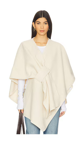 Claudelle Wrap in Powder | Revolve Clothing (Global)