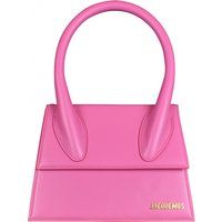 Luxury Handbag Le Grand Chiquito Jacquemus Bag In Pink Leather 2022 | Stylemyle (US)